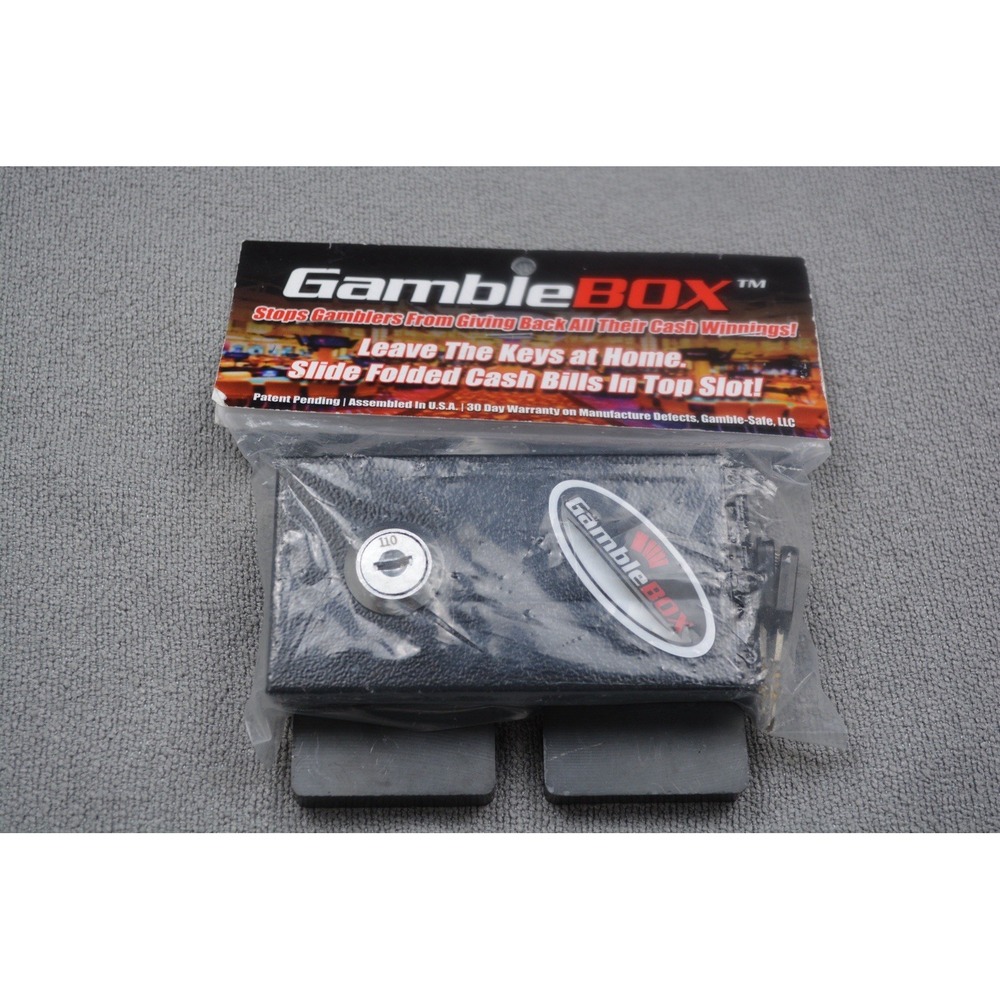 save gambling cash addictive casino gamblebox cash pocket lock‎ box